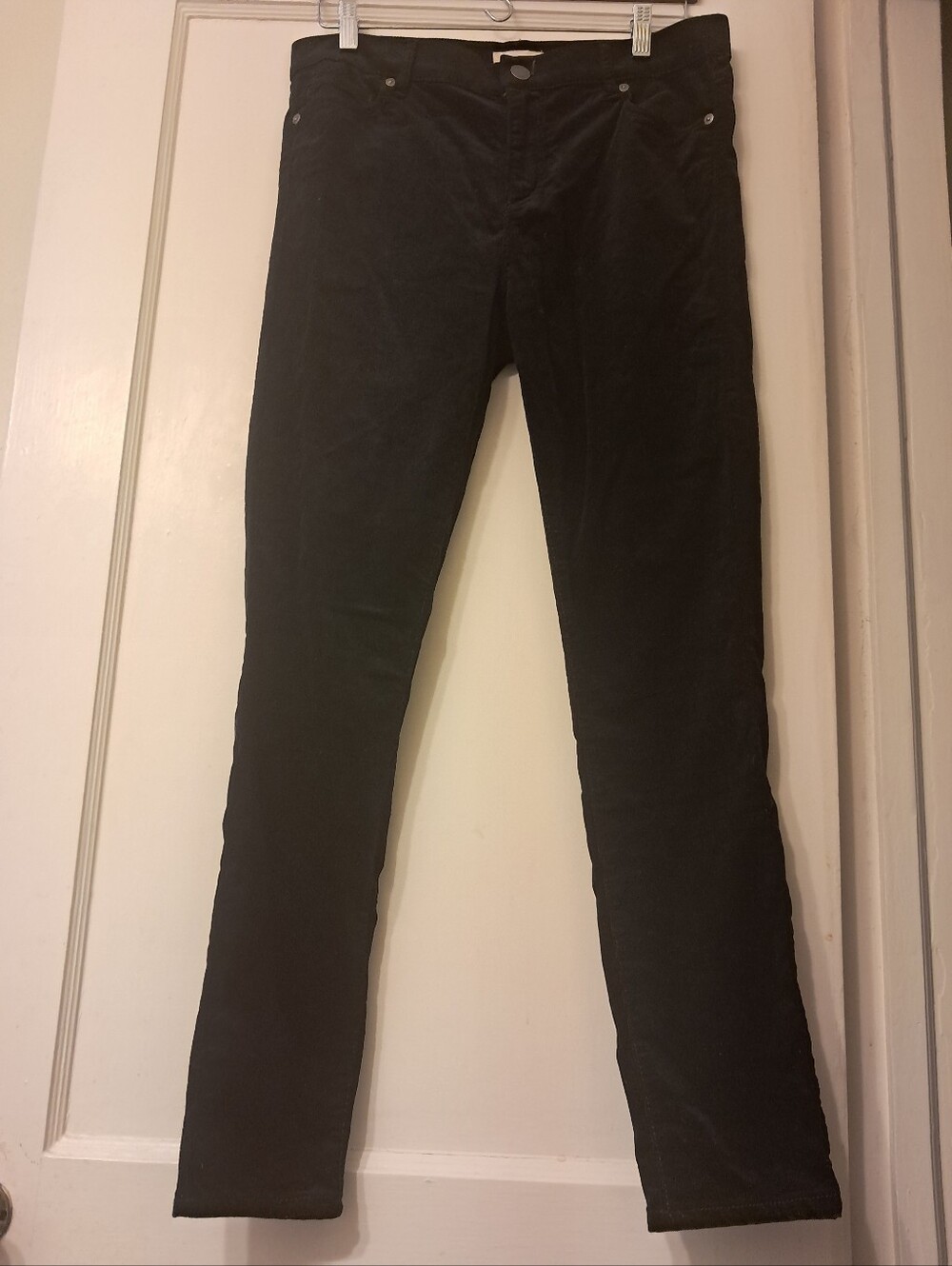 LOFT Outlet Black Modern Skinny Pants Size 10 Stretch 5-Pocket Classic Mid-Rise
